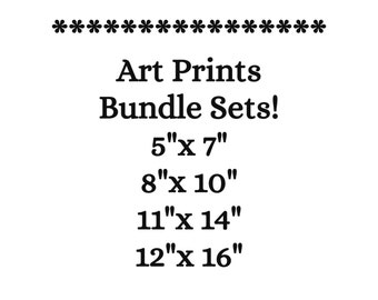 Save More! Giclée PRINTS Pick Any images from My Entire Shop!  ( Please Read Item details in Description below)