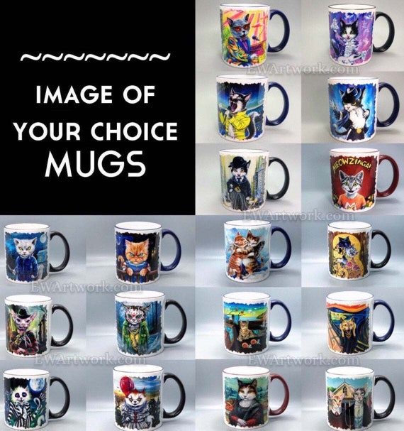 Multicolor Printed Magic Mug