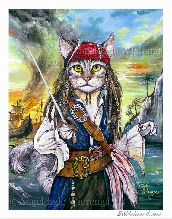 猫　絵画 CAT ART展 シューヤマモト 猫 キャットアート ポストカード