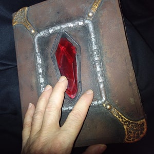 Steampunk Victorian Gothic Book Prop - SOFT FOAM and LATEX - One of a kind!!!