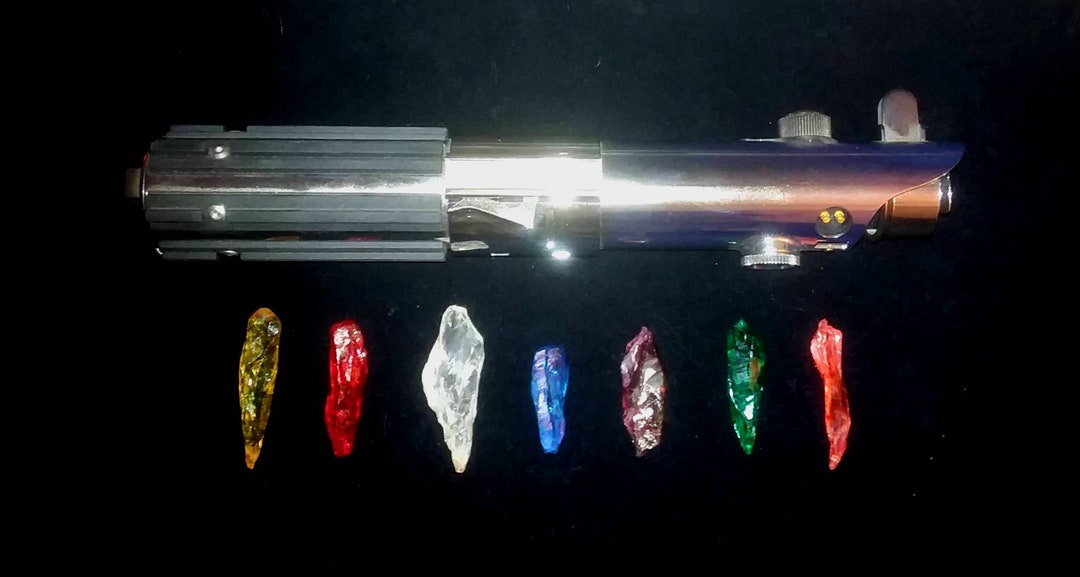 KYBER CRYSTAL One of a Kind REAL Crystal Choose Your Color choose Your