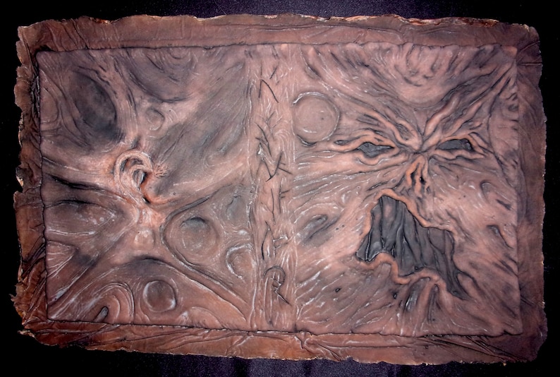 Gothic Evil NECRONOMICON Book of the Dead Latex BOOK COVER 6 - Etsy