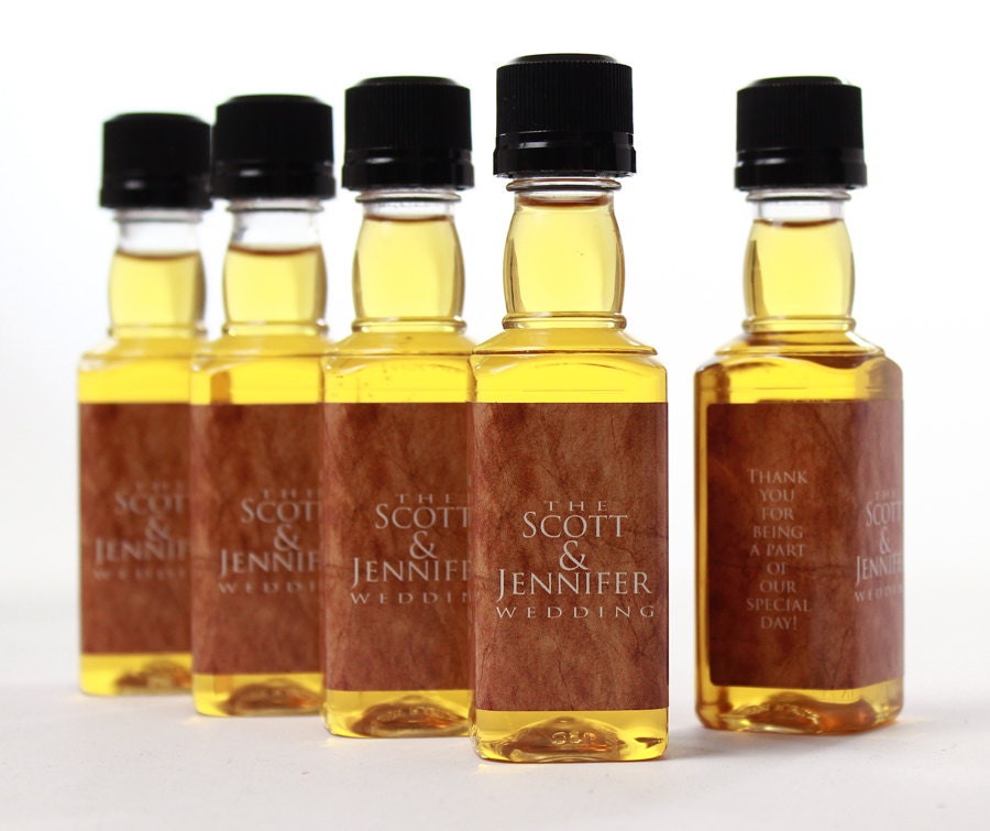 21+ Wedding Favor Mini Liquor Bottles
 Pictures
