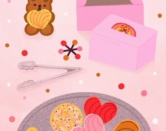 Imprimé Panaderia