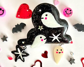 Broche Fantômes dans le nuage - Épingle