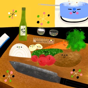 Home Cooking Print