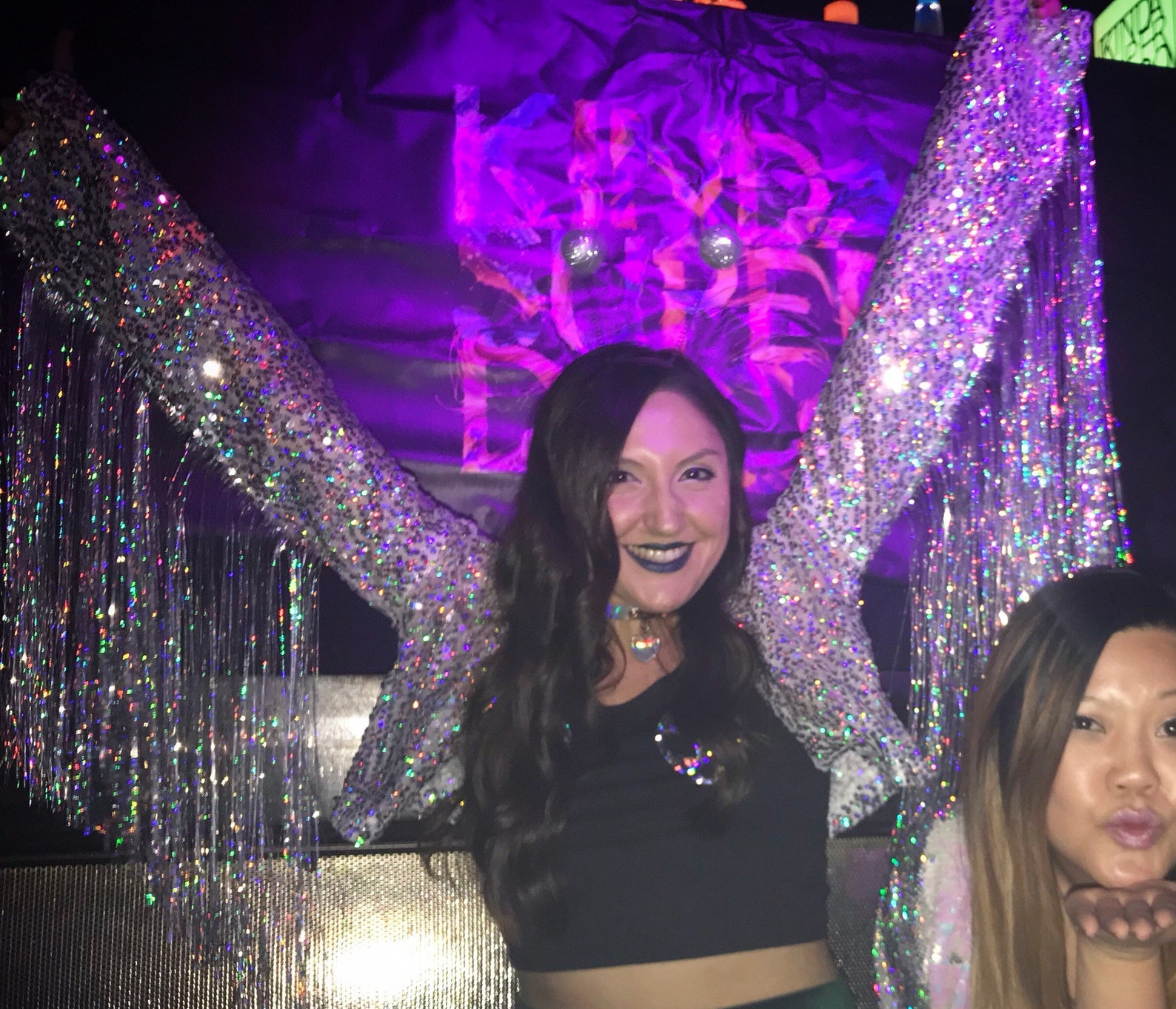 Sequin Fringe Jacket/ Tinsel Jacket/ Sequin Tinsel Jacket Etsy