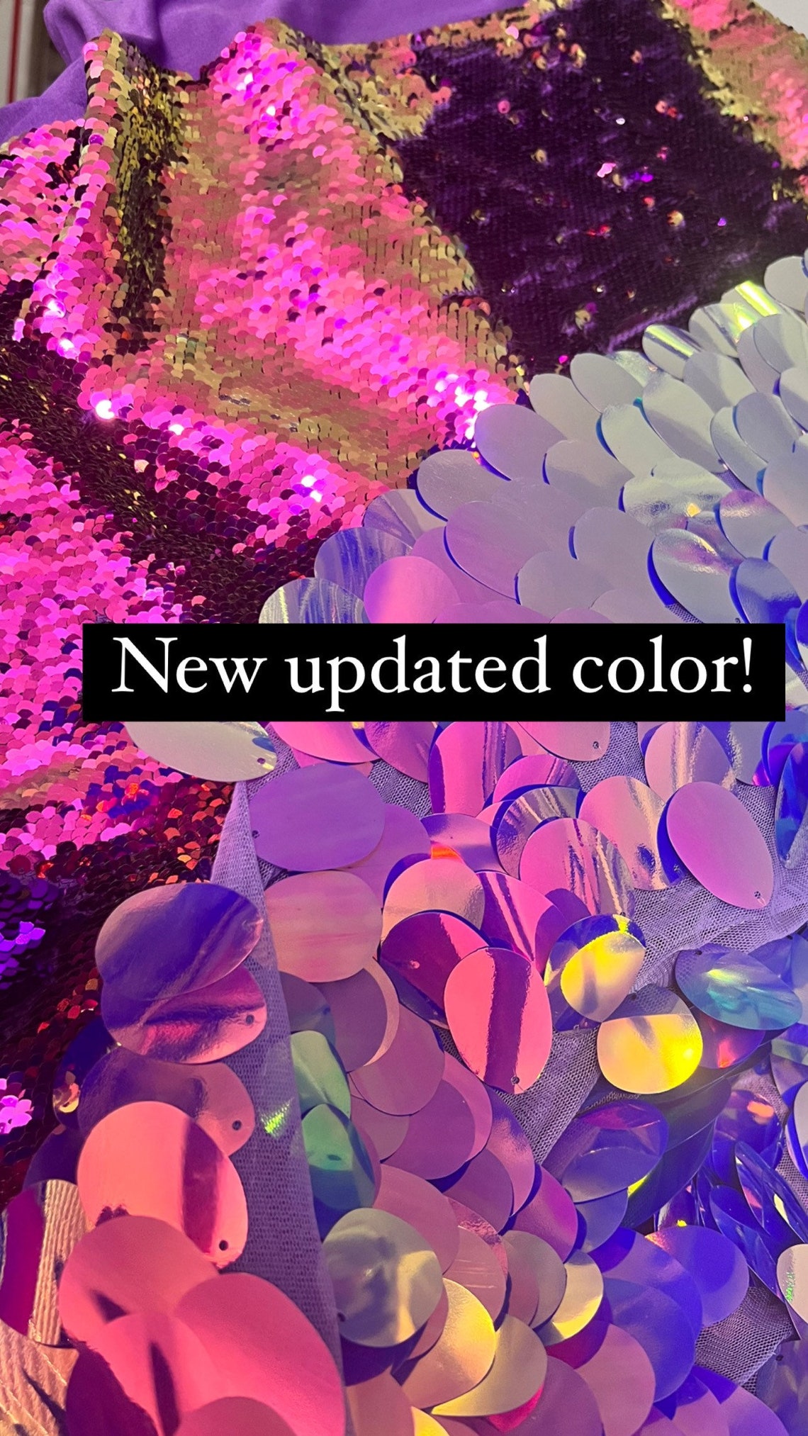 Purple Iridescent Sequin Jacket / Sequin Kimono/ Tinsel Jacket Etsy