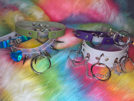 Hologram choker sale