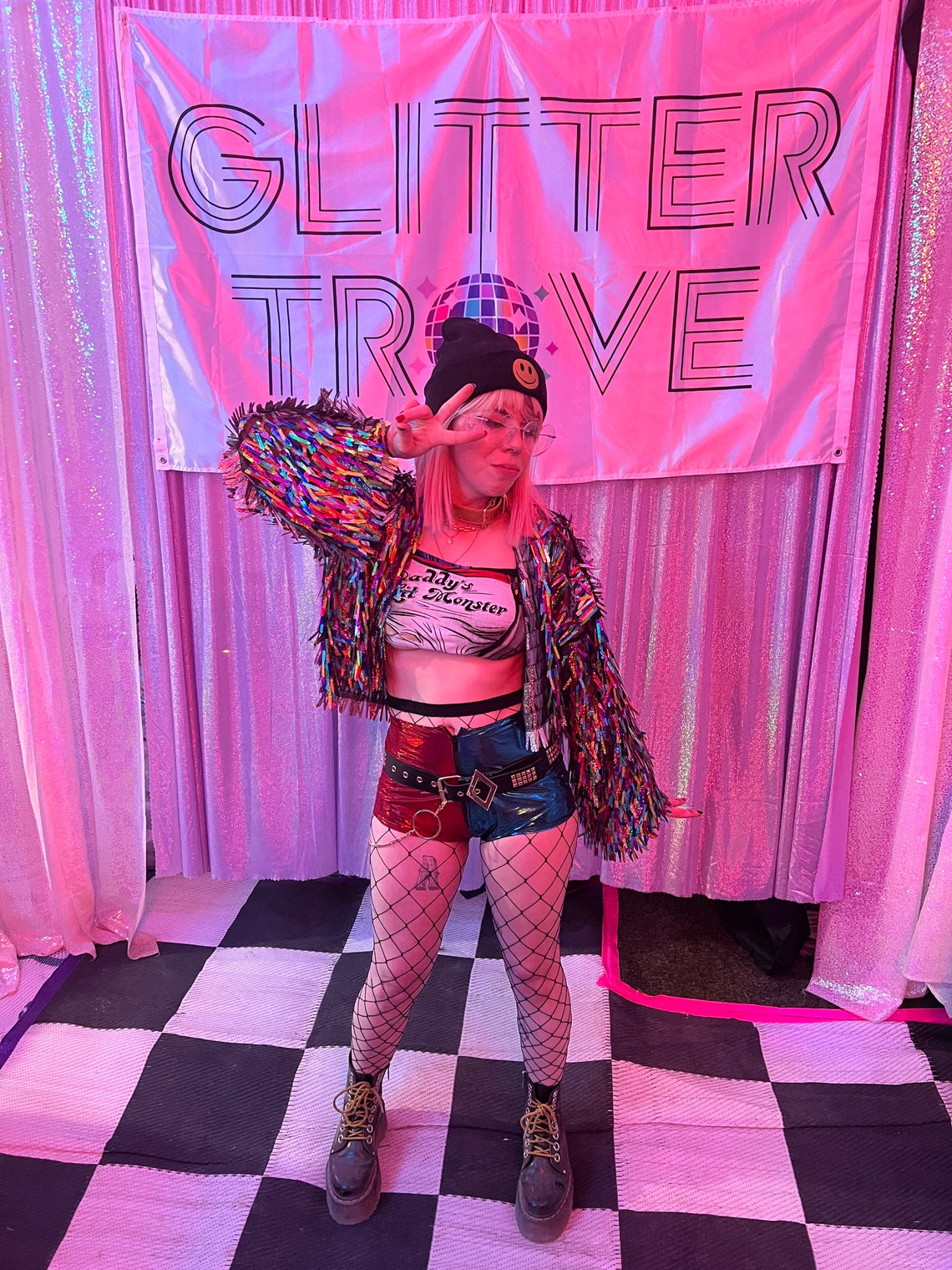 Rainbow Sequin Pride Jacket Pride Jacket Rainbow Cropped Etsy