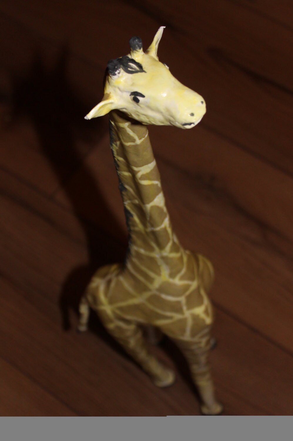 Giraffe sculpture made of paper mache Etsy