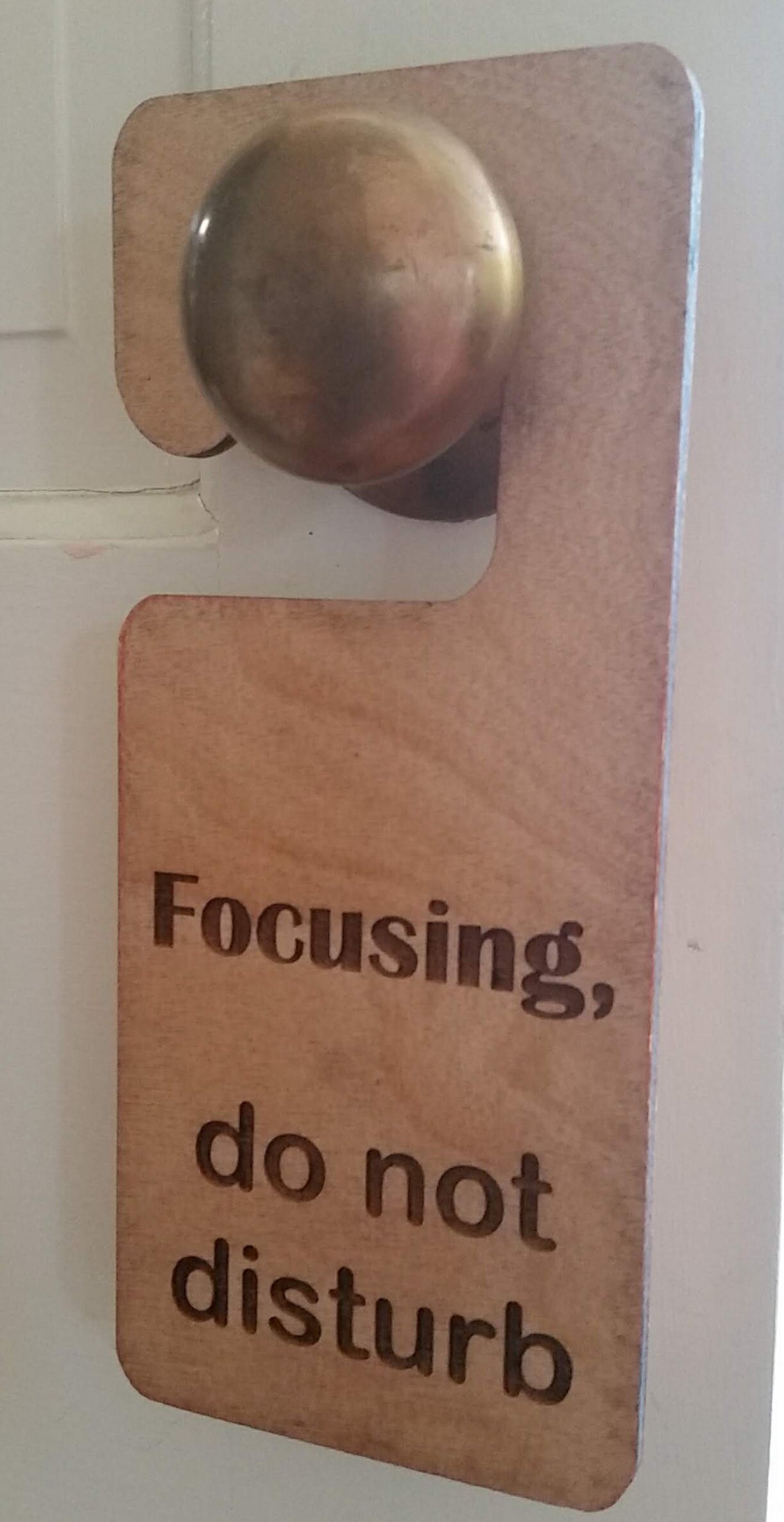 Wooden door hanger Office door hanger personalized door Etsy