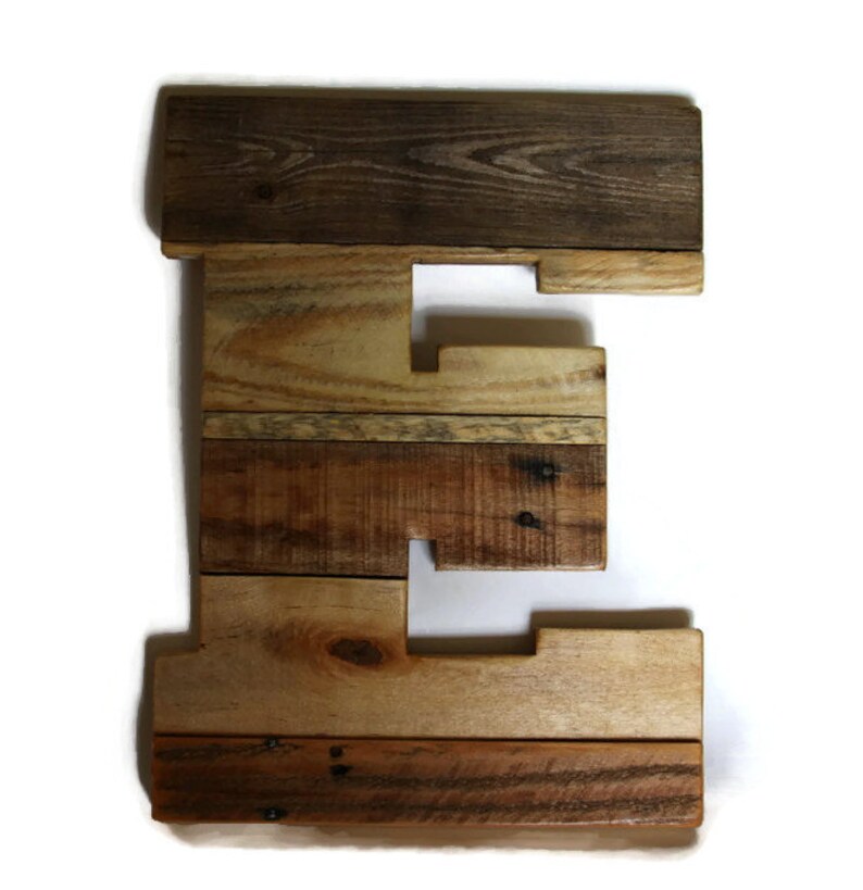 Rustic Home Decor Pallet Letters Large Wood Letters Etsy