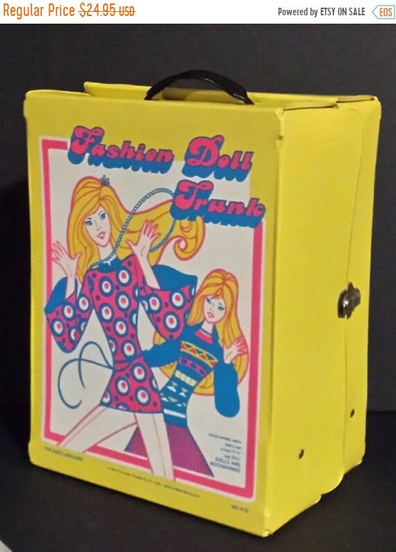 barbie fashion doll trunk