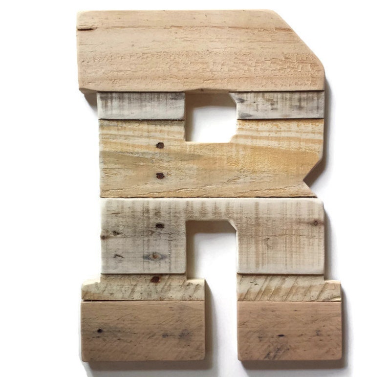 Wooden Letters Reclaimed Wood Large Pallet Image 0
