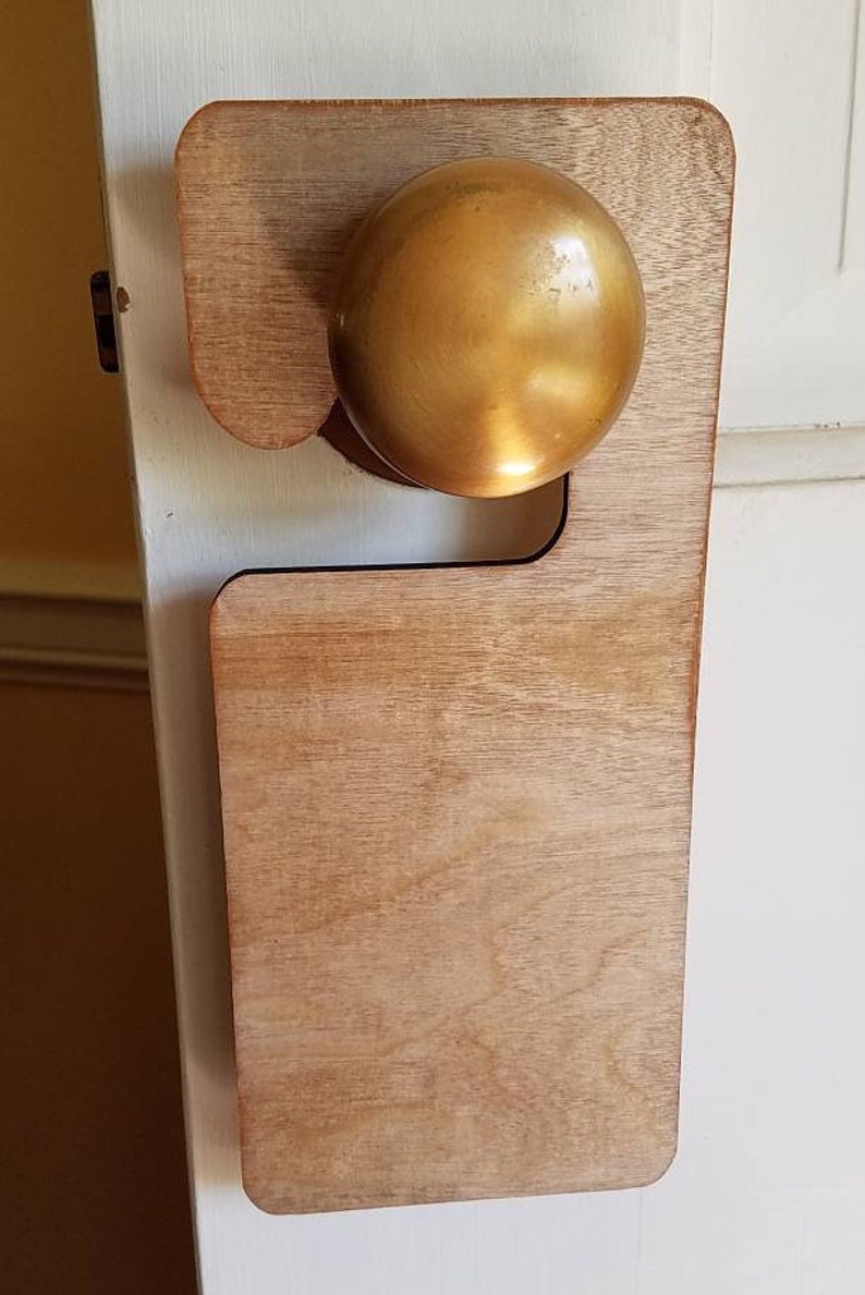 Personalized Office door hanger laser engraved door hanger Etsy