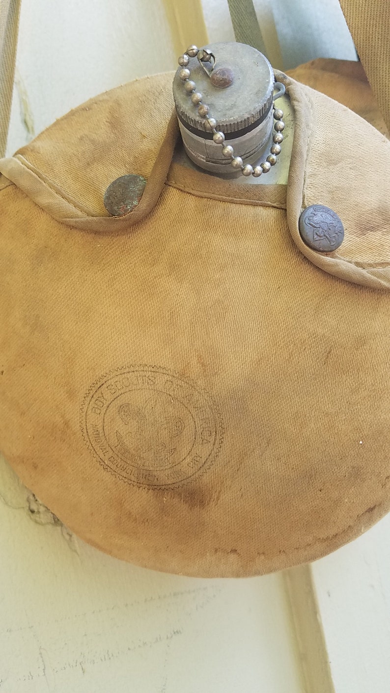 Camping mess kit boy scout canteen boy scout mess kit 1970s Etsy