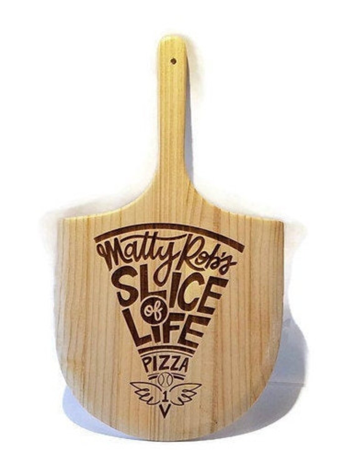Personalized Pizza Peel Paddle Laser engraved pizza peel Etsy