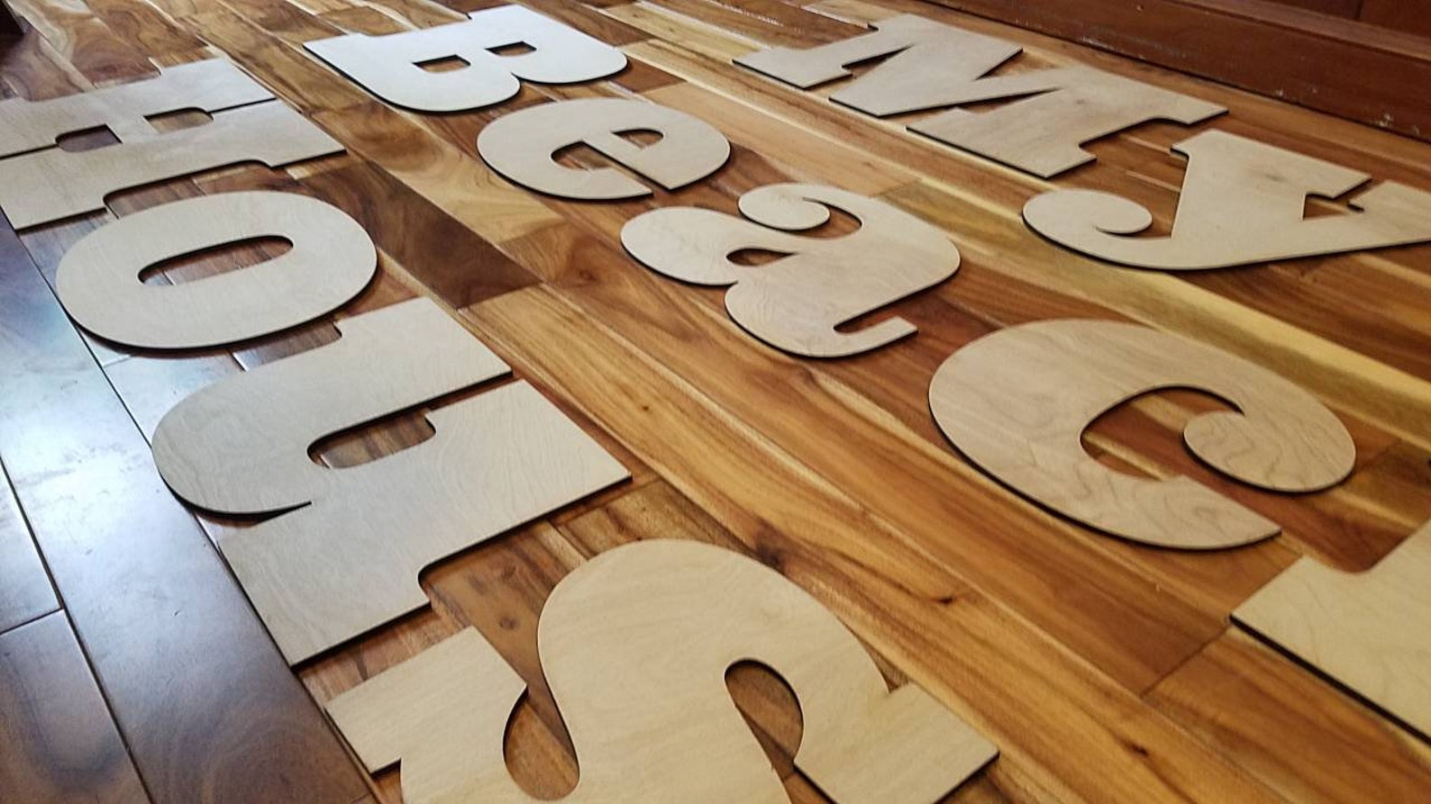 Diy Unfinished Wood Letters Laser Cut Wood Letters Wedding Etsy