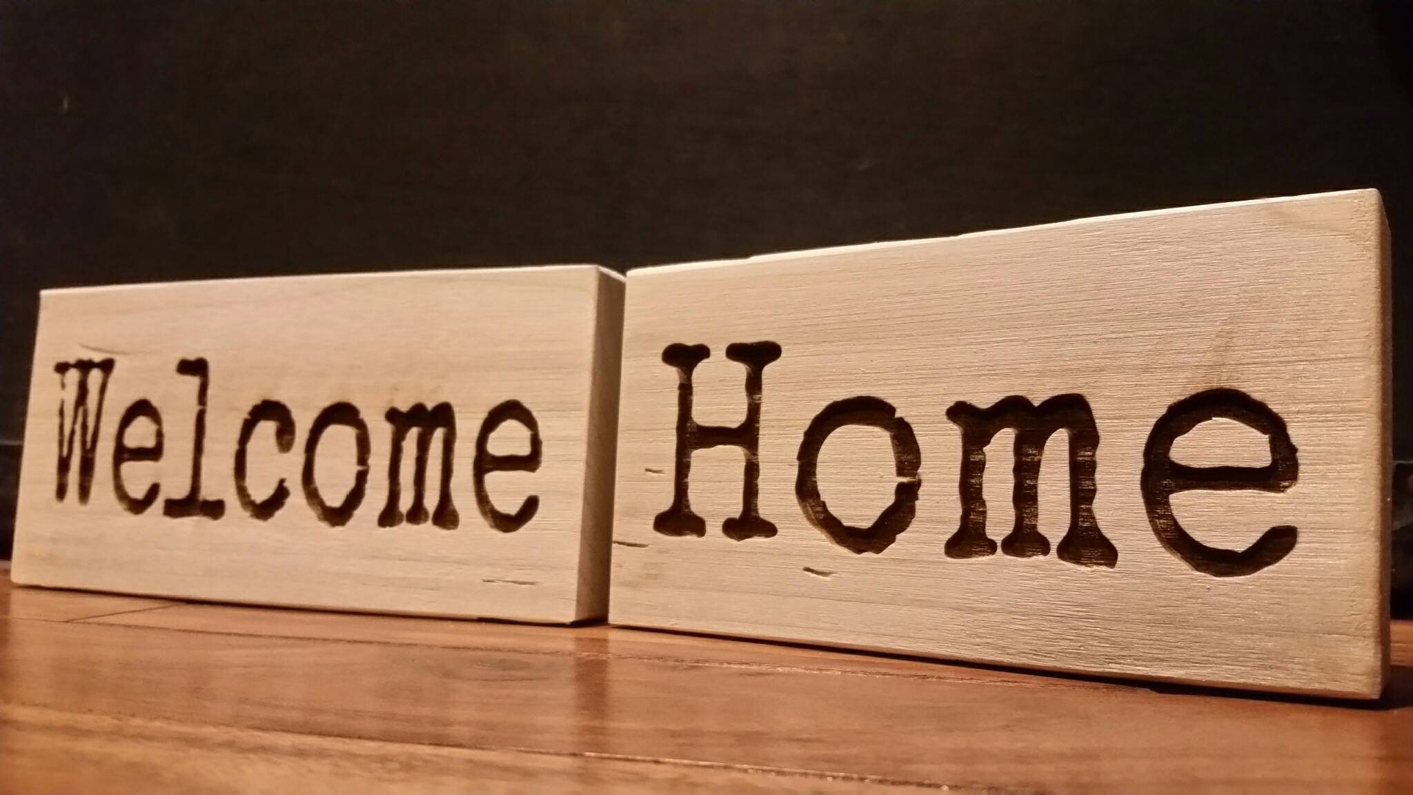 Wood blocks wood block print wood block sign custom wood Etsy