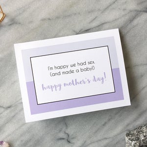 Carte drôle de fête des mères Carte de maman drôle Carte de fête des mères adulte Carte pour conjoint Carte de fête des mères Carte de fête des mères honnête Cadeau de fête des mères
