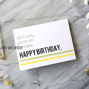 Carte d'anniversaire Carte d'anniversaire drôle pour lui Carte d'anniversaire pour elle Carte d'anniversaire pour petit ami Carte d'anniversaire drôle pour ami Carte d'anniversaire impoli