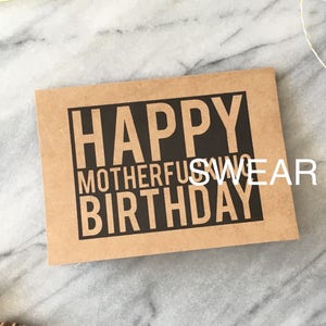 Carte d'anniversaire amusante, cadeau d'anniversaire pour un ami, cadeau d'anniversaire amusant, anniversaire de maman et de roi