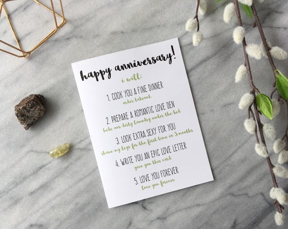 Rude Anniversary Gift Card Dirty Anniversary Memes 10 Naughty Wedding ...