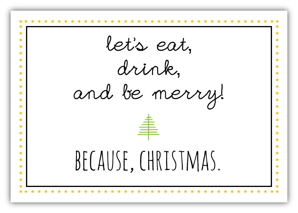 Printable Christmas Card Funny Card Instant Download Naughty | Etsy