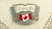 CANADA Belt Buckle, Large Statement Buckle- Country Pride, July 1st 