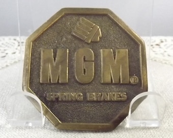 MGM  Spring Brakes Belt Buckle, Advertising Promotion