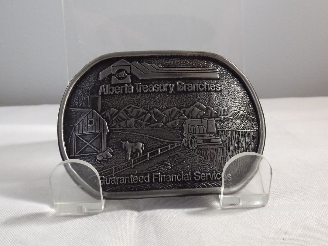 Alberta Treasury Branches for Agriculture Industry Belt Etsy