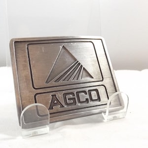 New Holland Farmer Belt Buckle