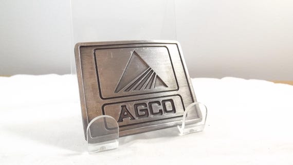 New Holland Farmer Belt Buckle