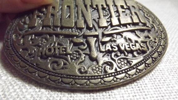 Vintage Frontier Hotel Las Vegas Collectible Belt… - image 2