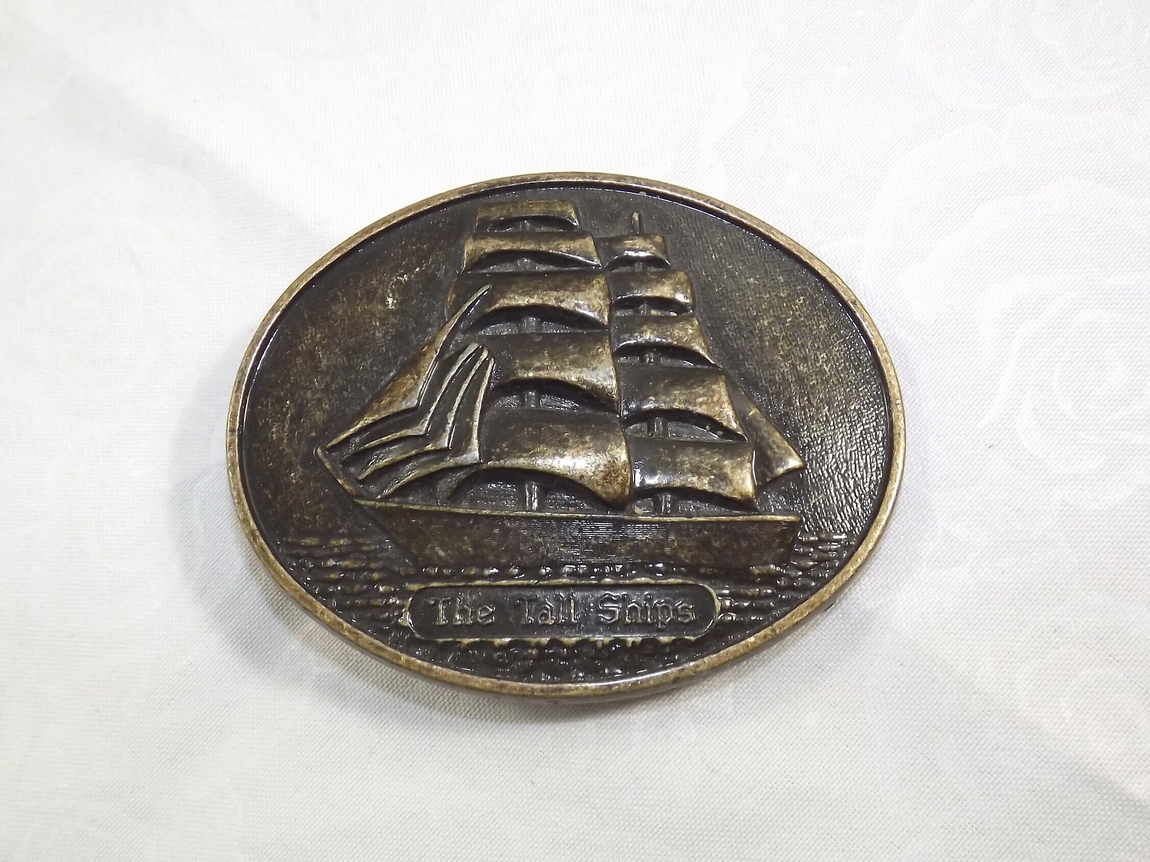 The Tall Ships Nautical Belt Buckle