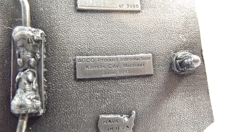New Holland Farmer Belt Buckle bild 6