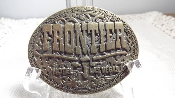 Vintage Frontier Hotel Las Vegas Collectible Belt… - image 1