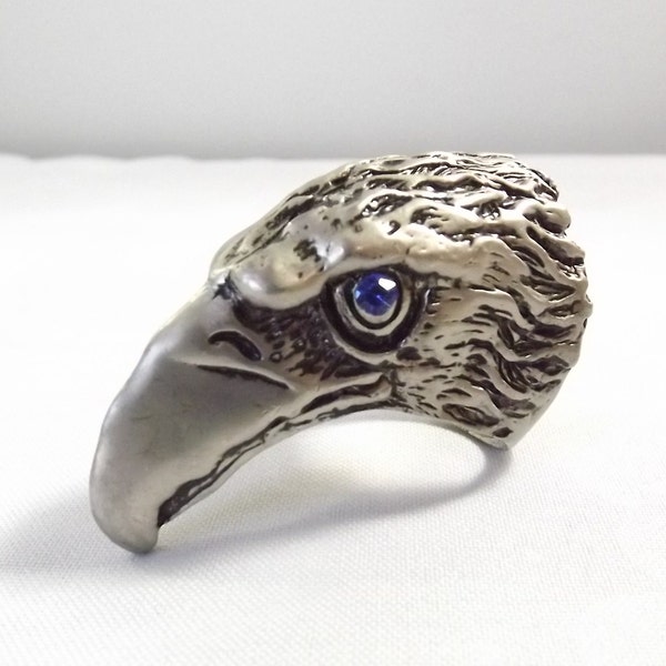 Eagle Head Ring Etsy