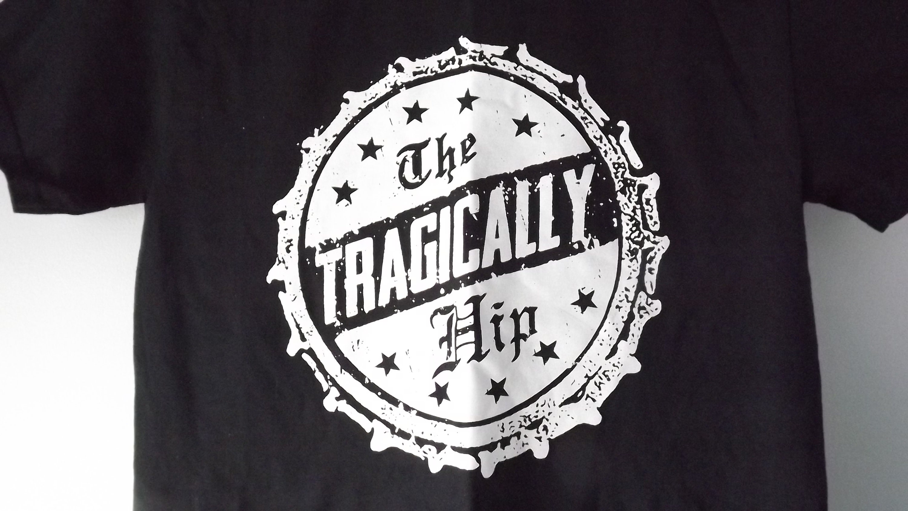 T-shirt The Tragically Hip Band Kingston - Homme, Coton, Noir, Toutes Tailles