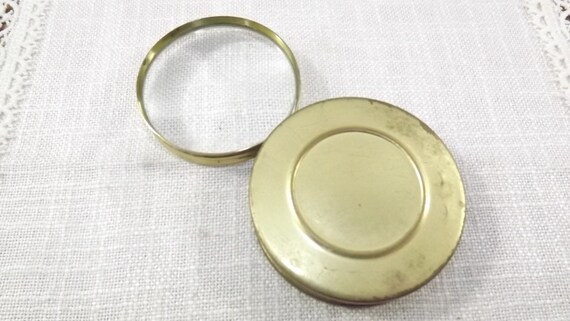 Vintage Folding Brass And Glass Magnifying Table Top - Antique Brass Folding Magnifying Glass Vintage Folding Brass And Glass Magnifying Table Top - Antique Brass Folding Magnifying Glass
