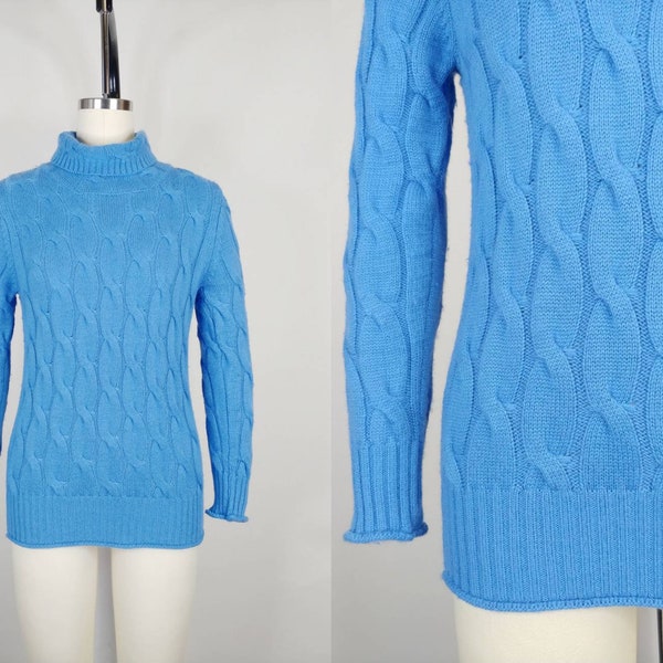 Blue Turtleneck - Etsy