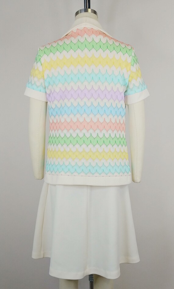 Vintage 1970s Bleeker Street Candy Colors Double … - image 9