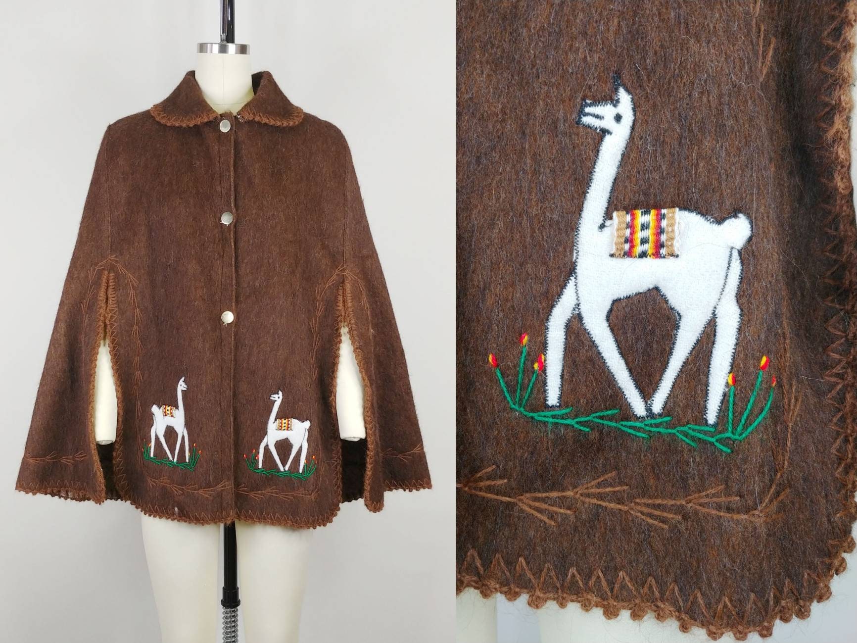 ジャケット・アウター Vintage 70s Peru alpaca poncho il_1080xN.3012271121_apzk.jpg
