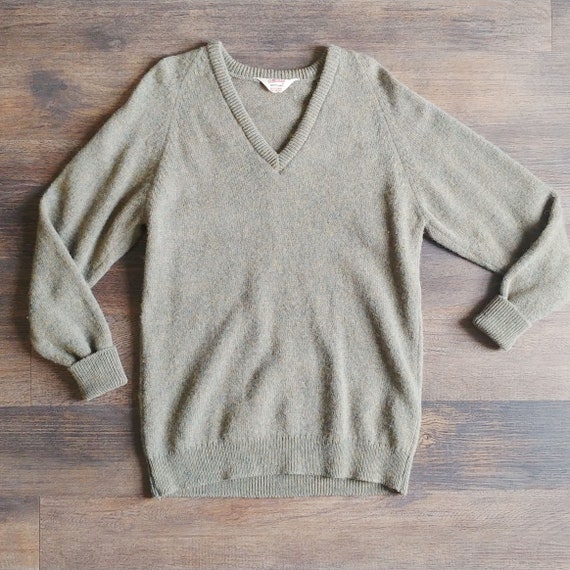 1960s Men's Shetland Wool Sweater | Vintage 60s M… - image 1