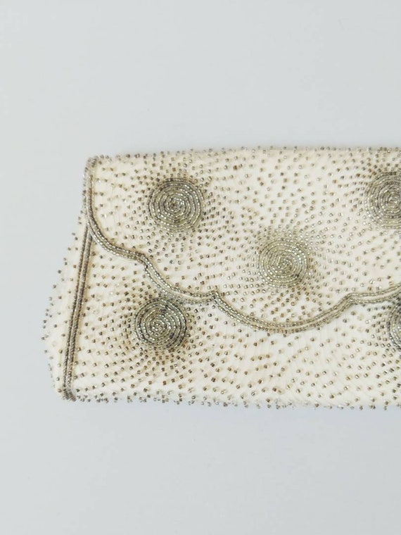 1960s Beaded Clutch | Vintage 60s Made in Japan O… - image 2