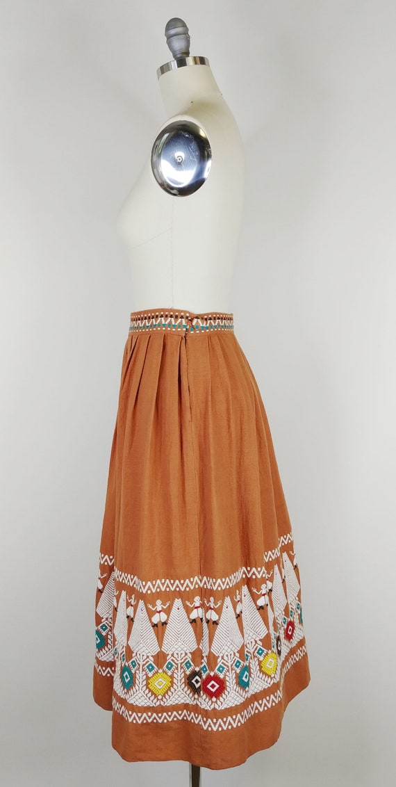1950s Guatemala Folk Skirt | Vintage 50s South Am… - image 7