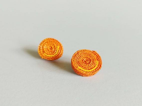 1980s Fruit Salad Straw Earring Set | Vintage 80s… - image 4