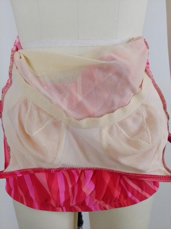 1960s Groovy Mod Abstract One Piece Swimsuit | Vi… - image 10