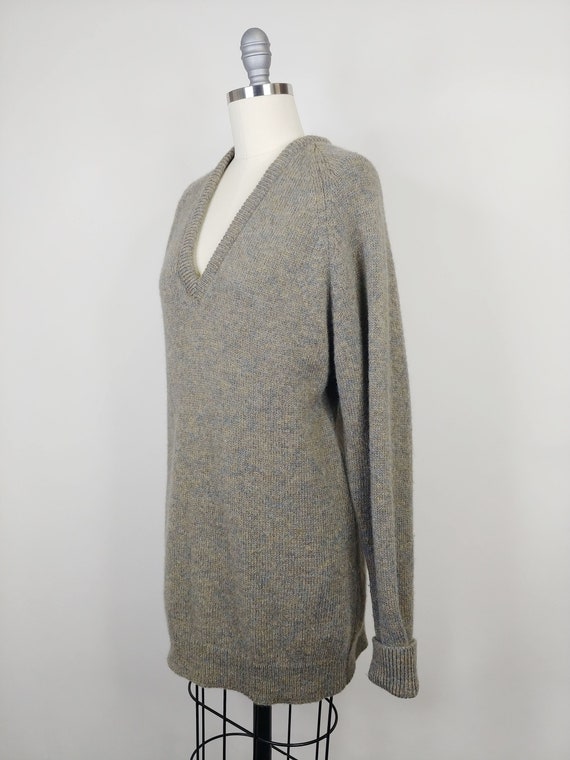 1960s Men's Shetland Wool Sweater | Vintage 60s M… - image 4